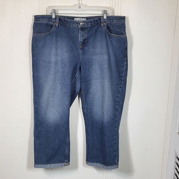 Plus Size Tommy Hilfiger Hipster Denim Jeans - Picture 1 of 8